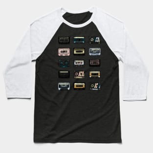 audio music cassettes, tapes Baseball T-Shirt